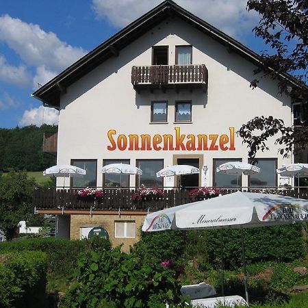 Cafe Pension Sonnenkanzel Staatsbad Brückenau Exterior foto