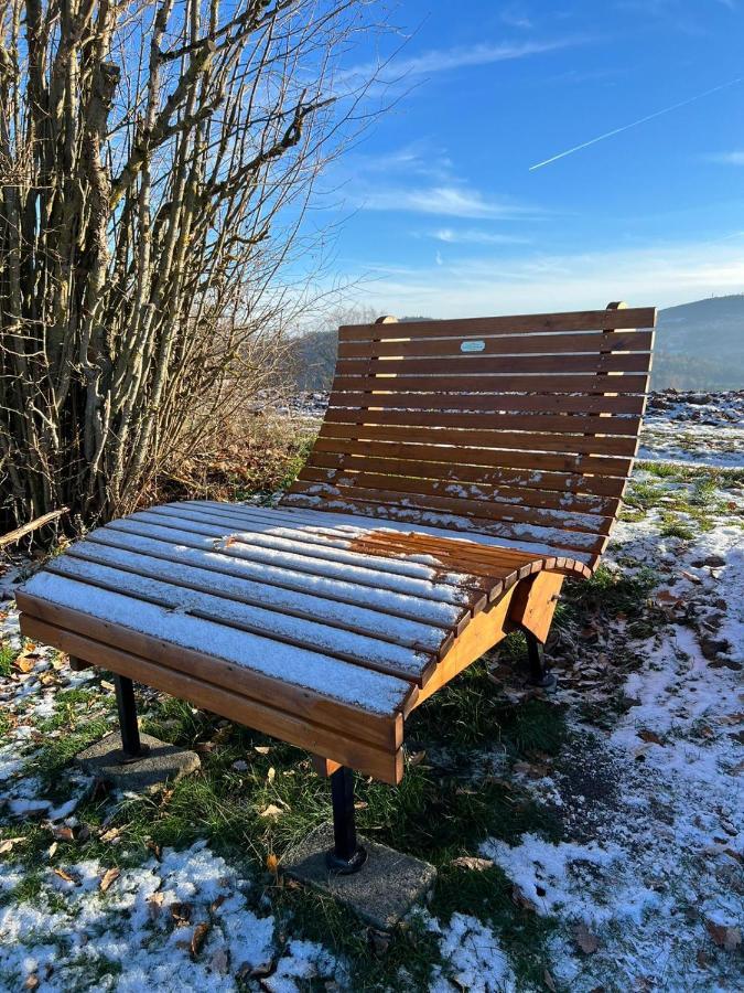 Cafe Pension Sonnenkanzel Staatsbad Brückenau Exterior foto