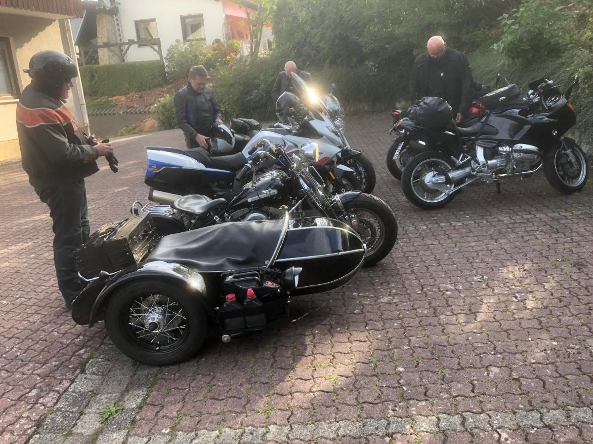Cafe Pension Sonnenkanzel Staatsbad Brückenau Exterior foto